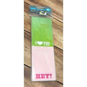 Recollections 339216 CHIPBOARD Frames Green & Pink Photo Craft Embellishments